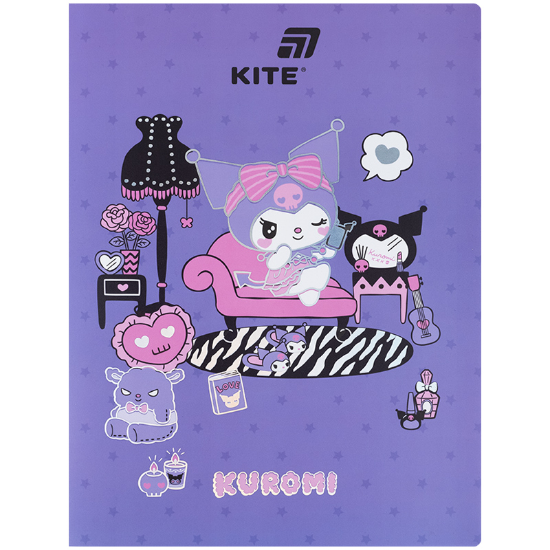 Дисплей-книга, А4, 20 файлів, Kuromi HK25-249-1 Kite