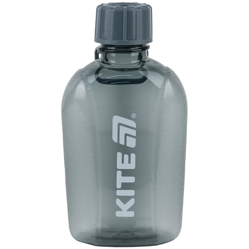 Пляшка для води, 650 мл, сіра, K25-1240-1 Kite