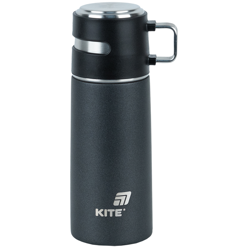 Термос, 350 мл, чорний, K25-1223-1 Kite