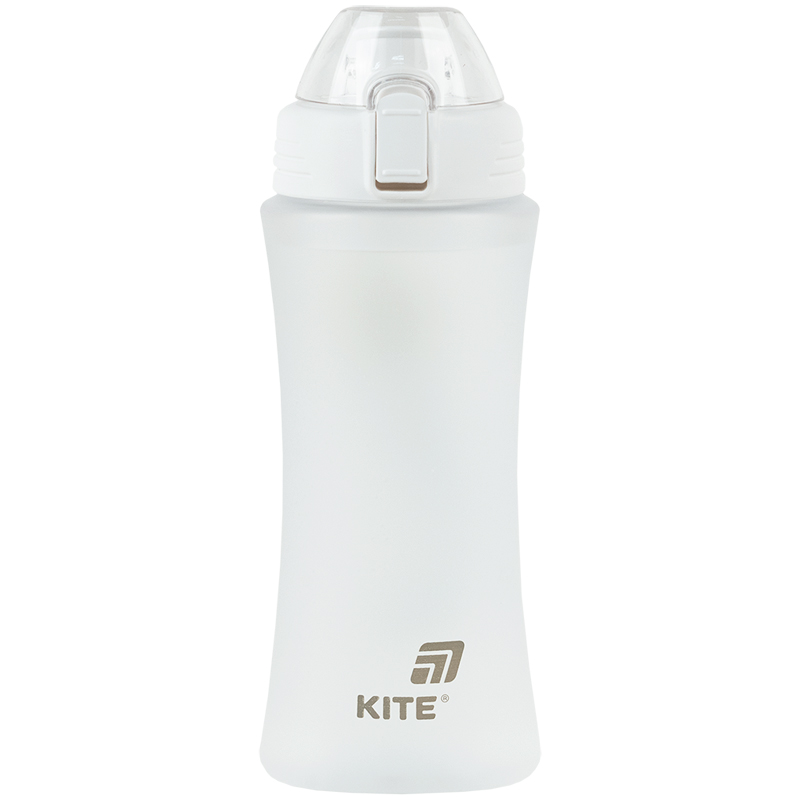 Пляшечка для води, 500 мл, біла, K25-1215-1 Kite