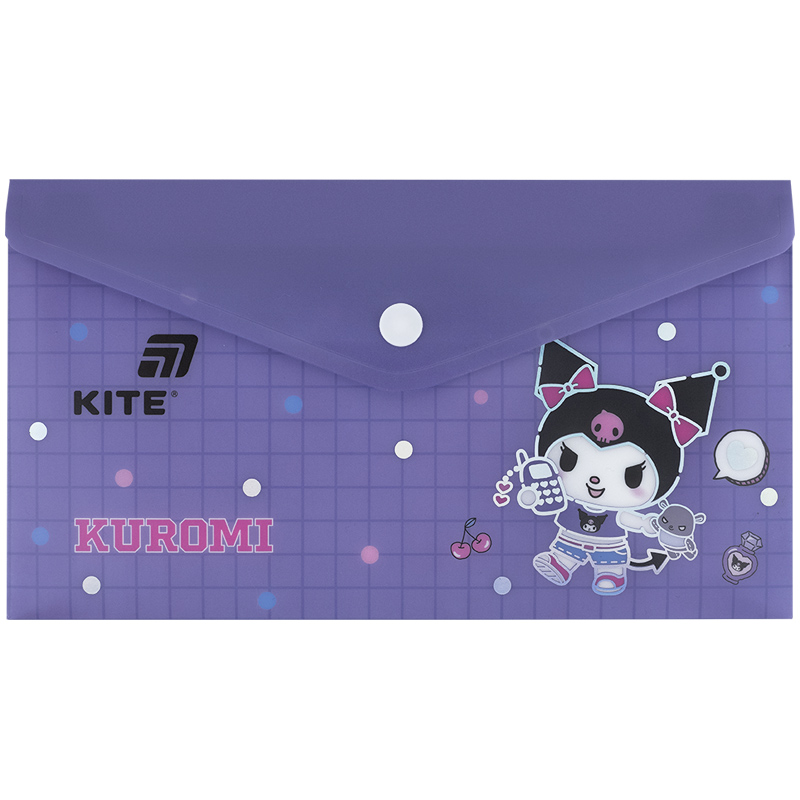 Папка на кнопці DL, HK25-246-1 Kuromi