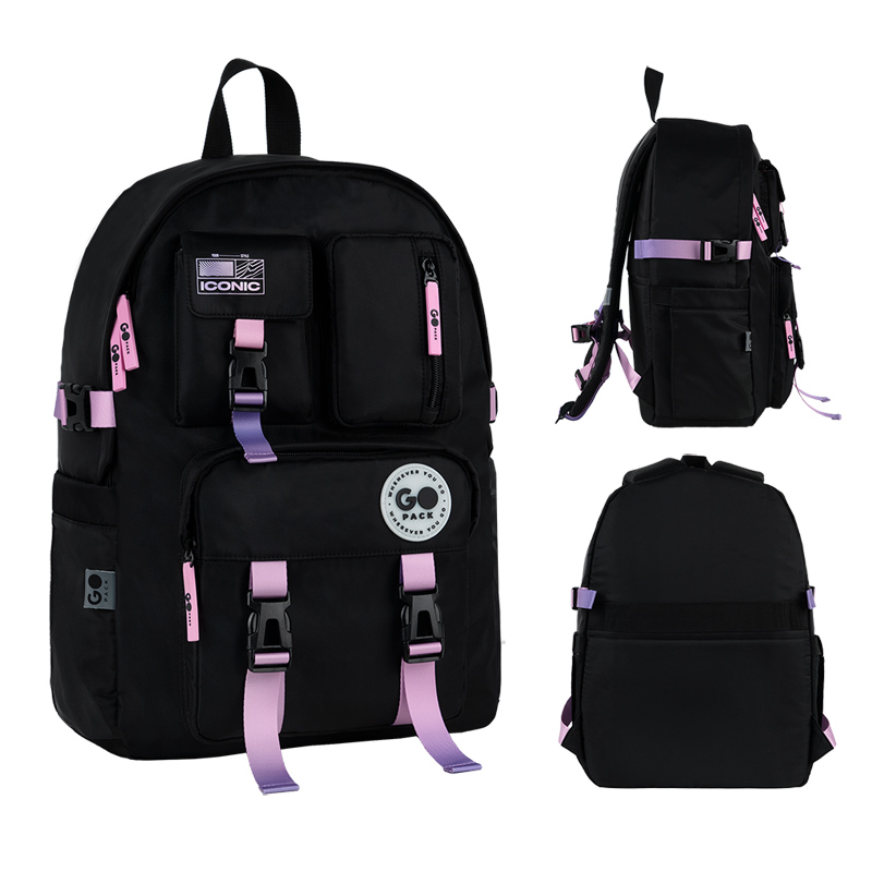 Рюкзак GoPack Education Teens GO26-2500L-2 чорний, градієнт