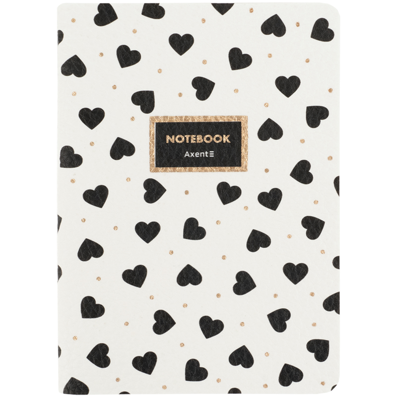Книга записна  A6, 60 арк. кліт., Black&White, 8711-7-A