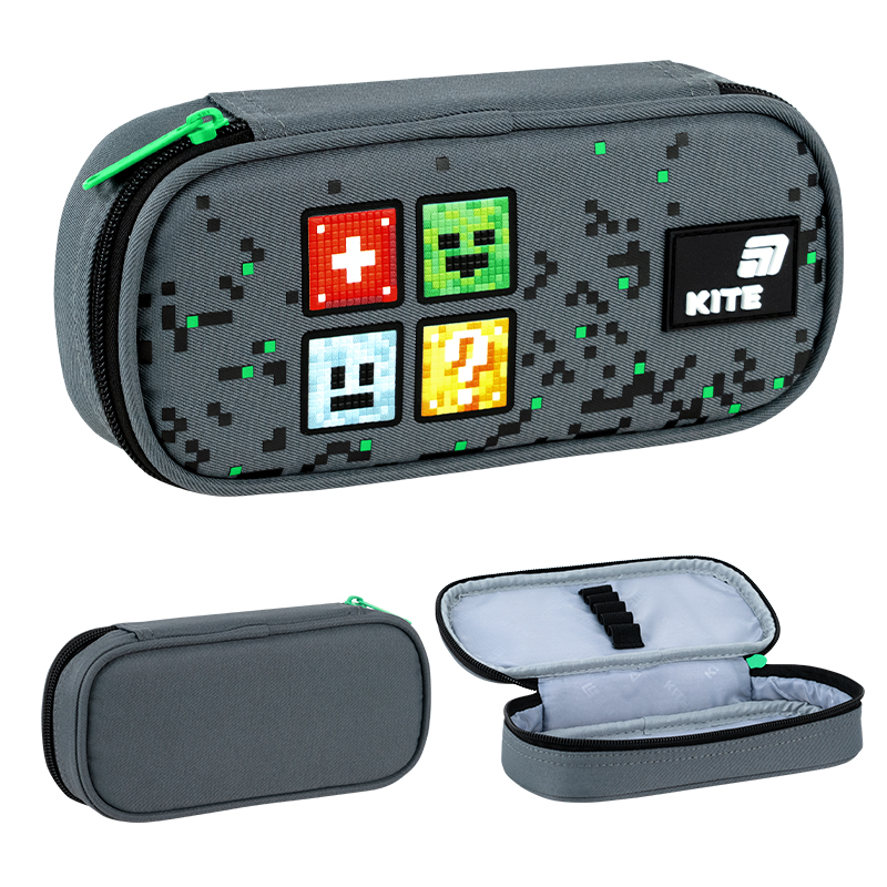 Пенал м'який Kite K26-662-22 Pixel