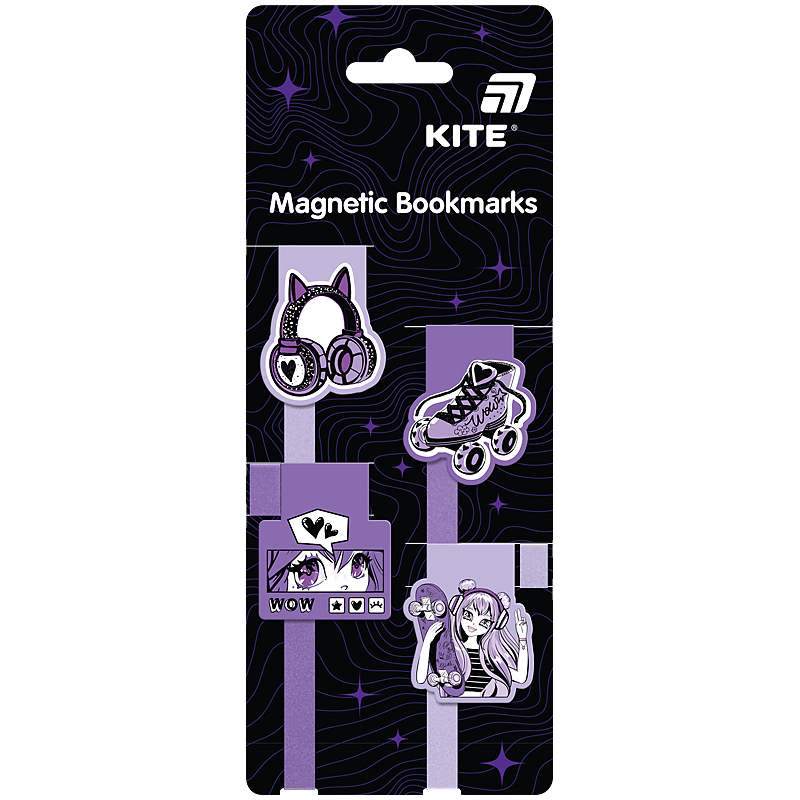 Набір магнітних закладок-лясе Anime Dream K26-497-1 Kite
