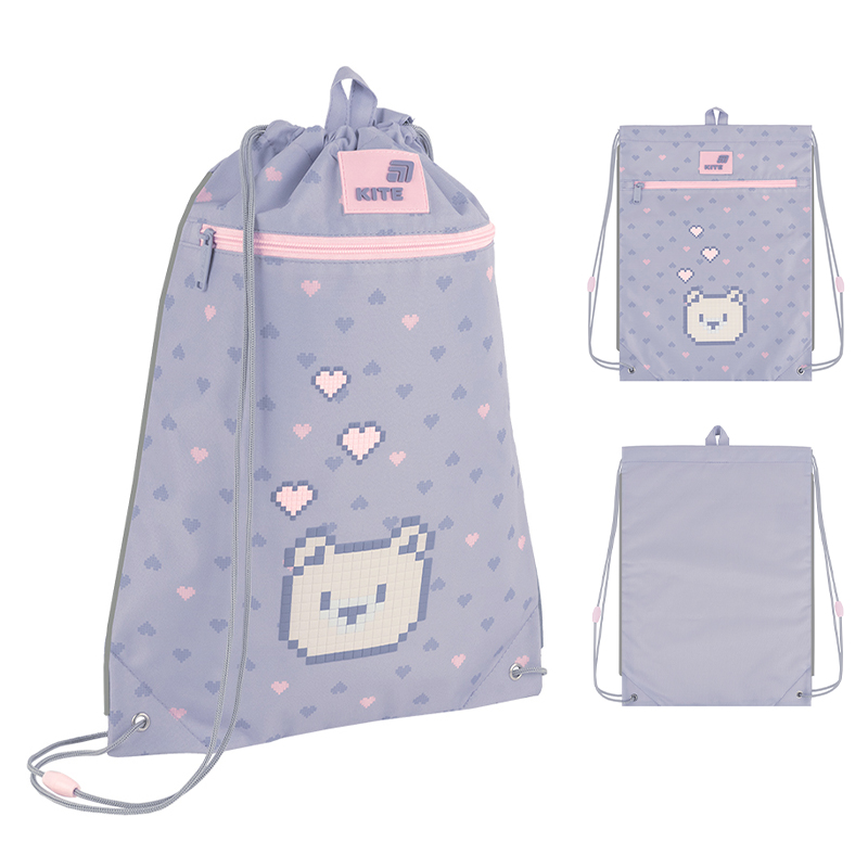 Сумка для взуття Kite K26-601M-18 Pixel Love