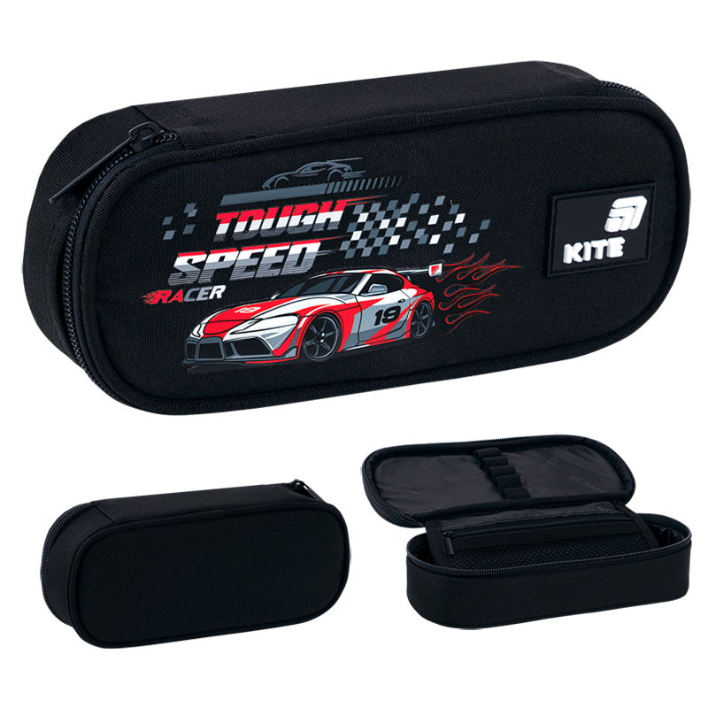 Пенал м'який Kite K26-599-2 Speed Racer