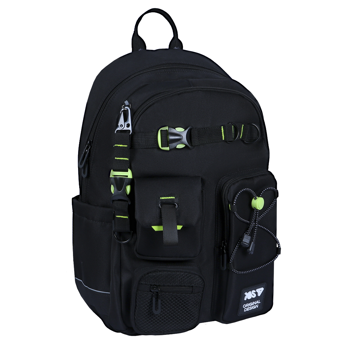 Рюкзак шкільний YES TS-43L Just Black 43х30х16см., 550480