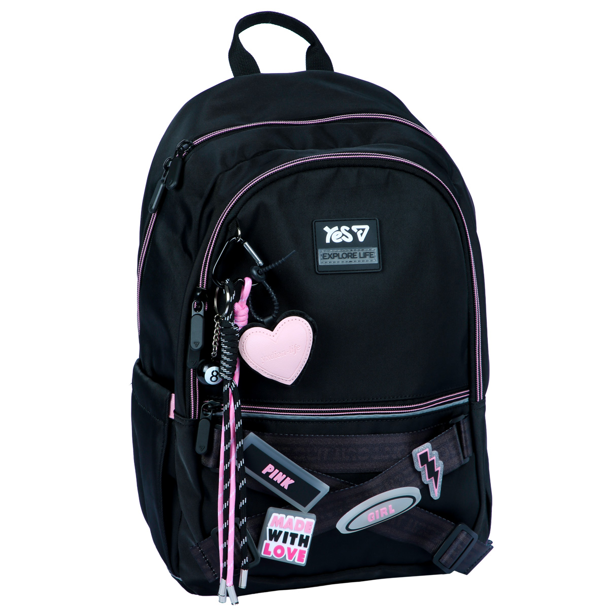 Pюкзак шкільний YES TS-113M With Love 41х27х16см., 550320
