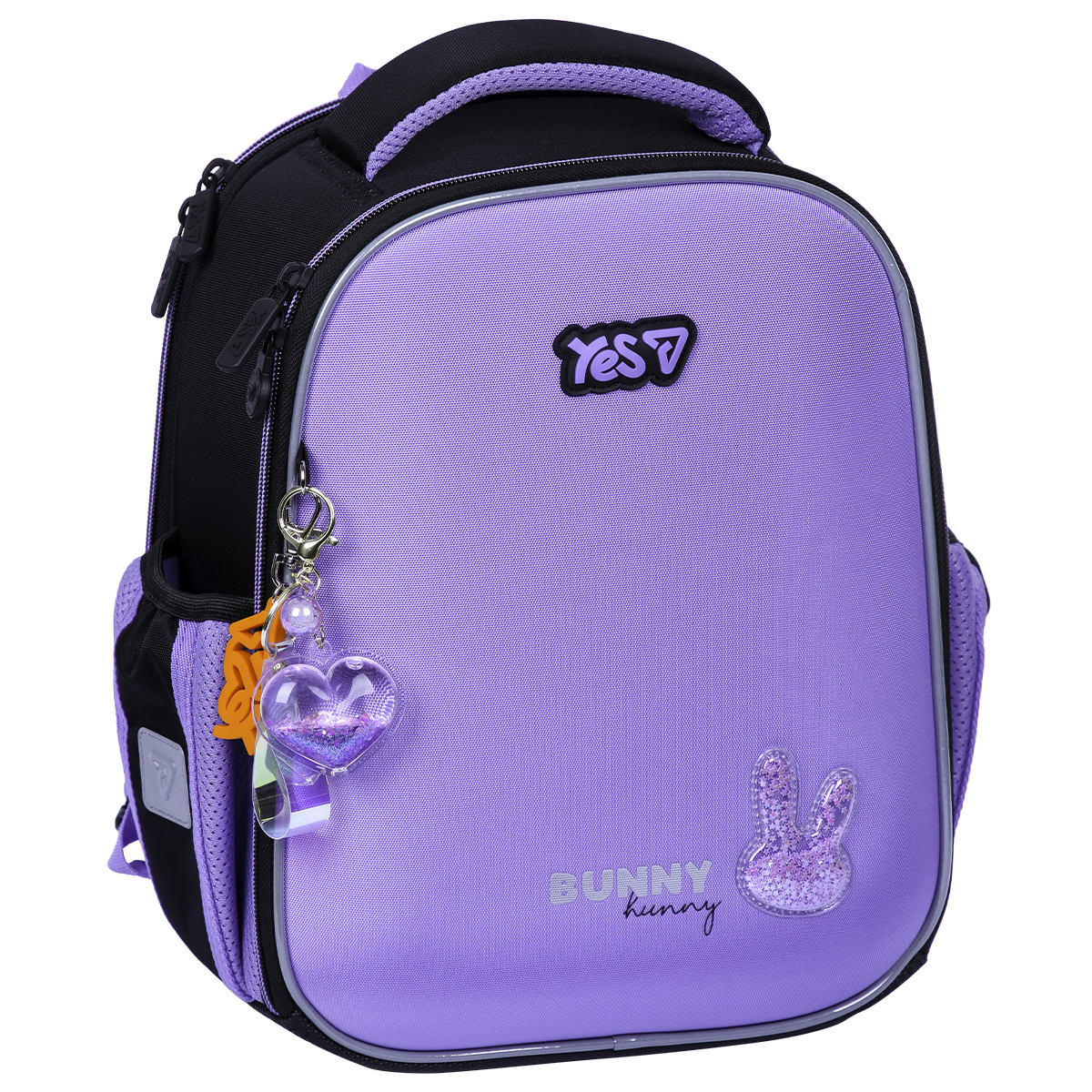 Рюкзак шкільний каркасний YES H-100S Shiny Bunny 35х28х15см., 550204