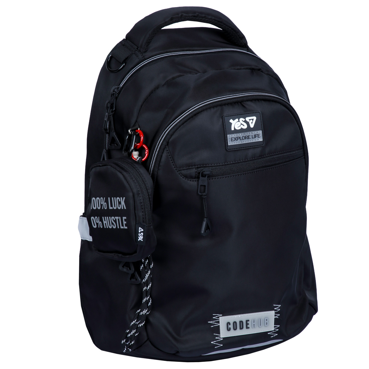 Pюкзак шкільний YES ТS-54M Code Hub 42х27х14см., 550331