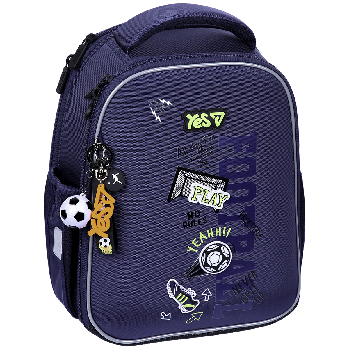 Рюкзак шкільний каркасний YES H-100S Play Football 35х28х15см.. 550213