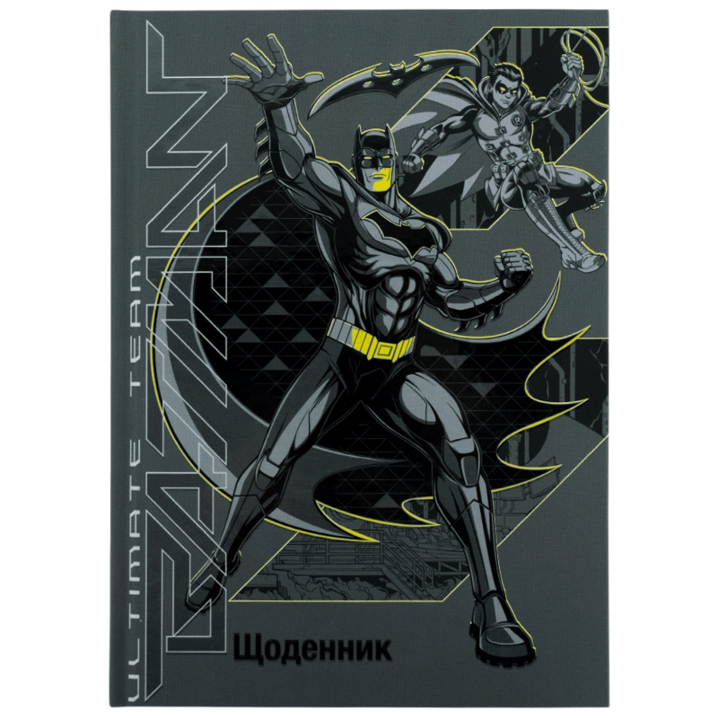 Щоденник шкільний, тверда обкл, DC Batman DC26-262 Kite