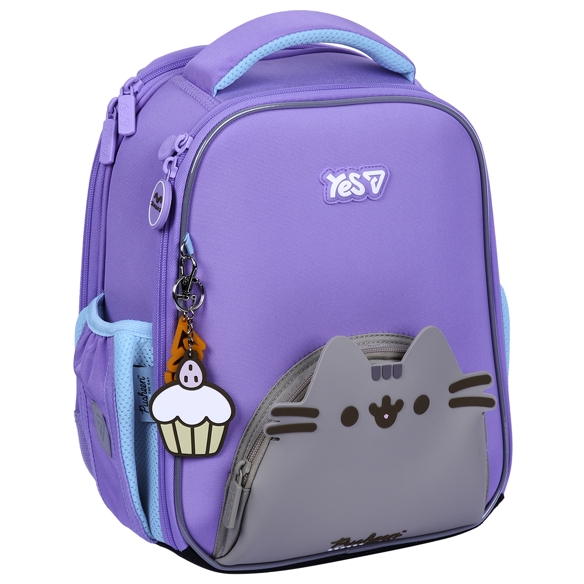 Рюкзак шкільний каркасний YES H-100S Pusheen Summer 35х28х15см., 550202