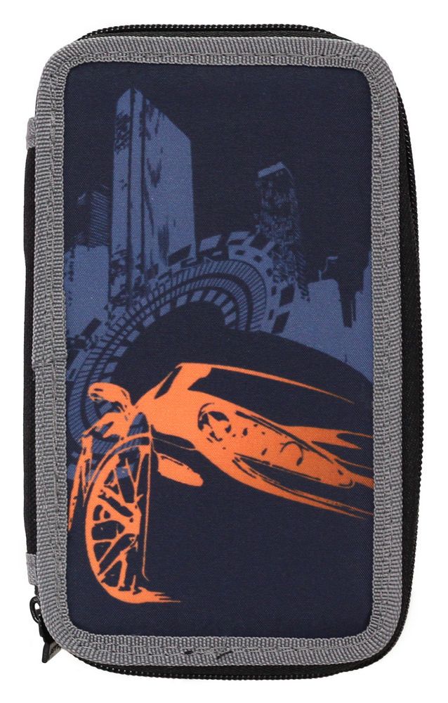 Пенал 2-яр , пустий, Urban Car, 210/70D PL, 22410C, CLASS