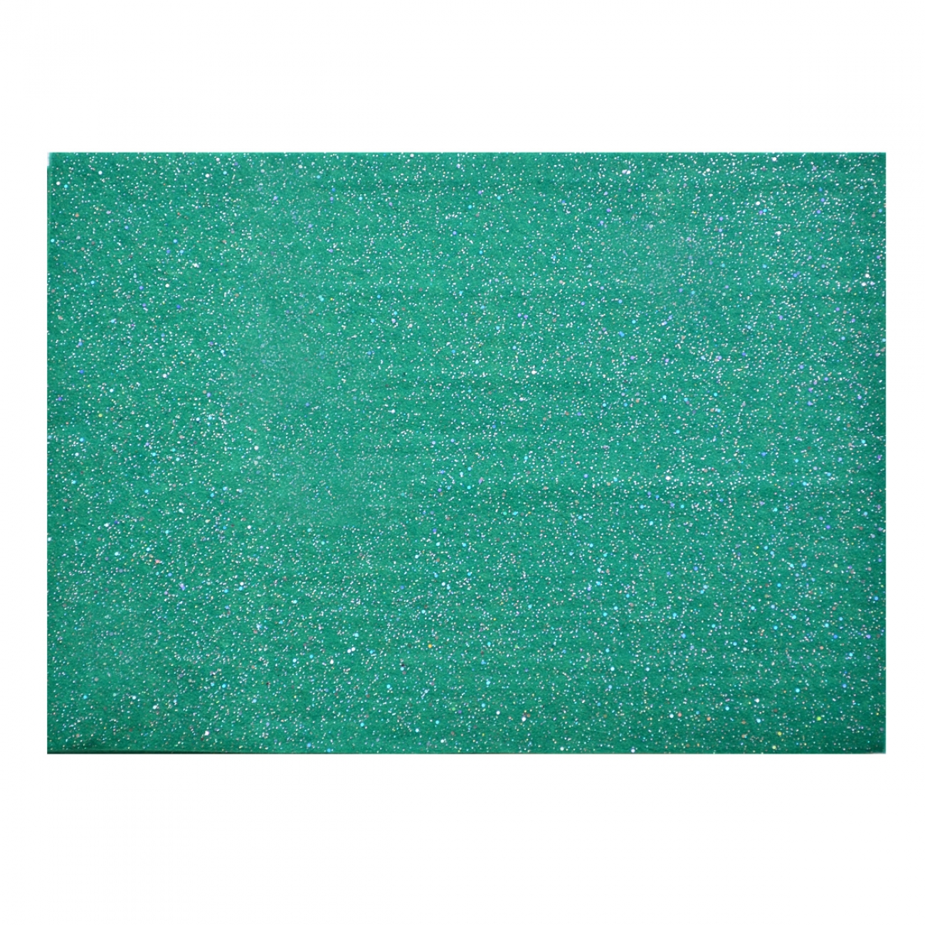 Фетр Santi м'який з гліттером, зелений, 21*30см., (ціна за 1 шт.) 741814