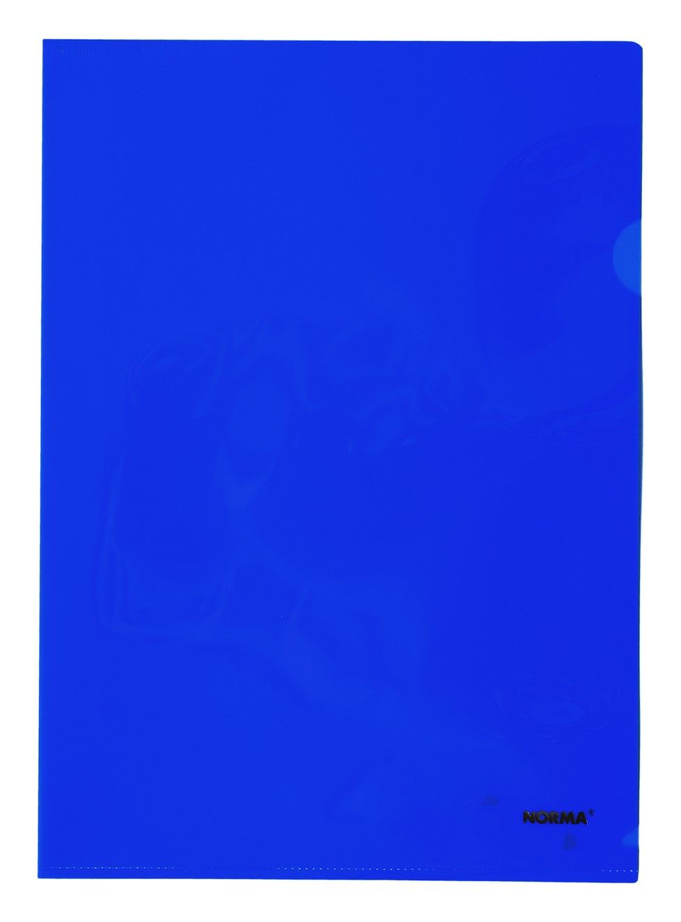 Папка-куток, A4,180мкм. PР, щільна, синій, 5024, Norma