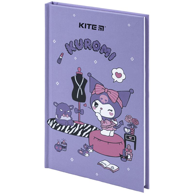 Придбати Книга записна А6, 80арк. кліт. тверда обкл. Kuromi