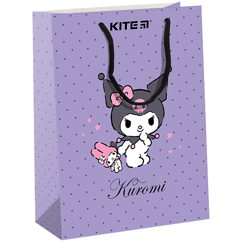 Пакет паперовий подарунковий, 18х24см, Kuromi HK24-265 Kite