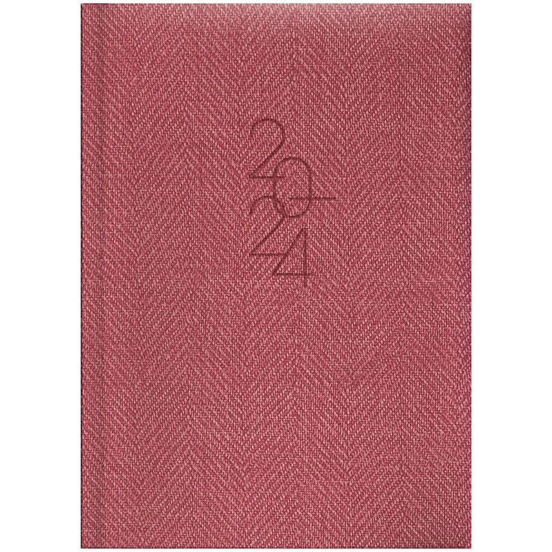 Щоденник 2024 кишеньковий Tweed червоний 73-736 31 204 Brunnen