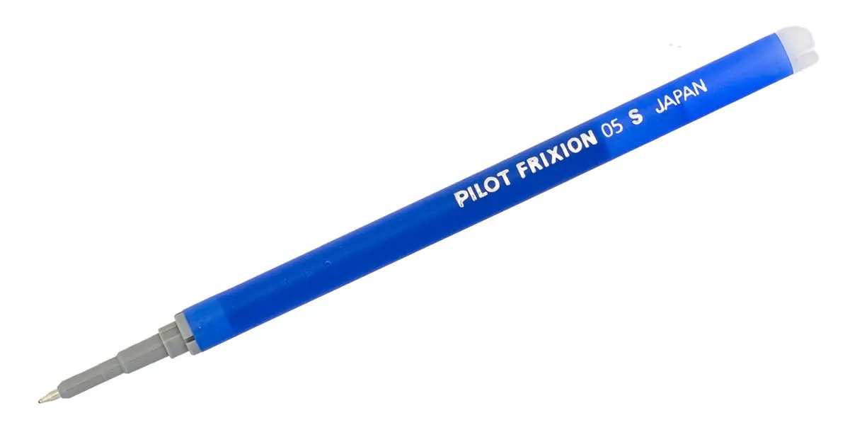 Стрижень гелевий пиши-стирай Pilot Frixion, 0,5 мм., синій, BLS-FRP5-L-S3 9 (ціна за 1 шт.)