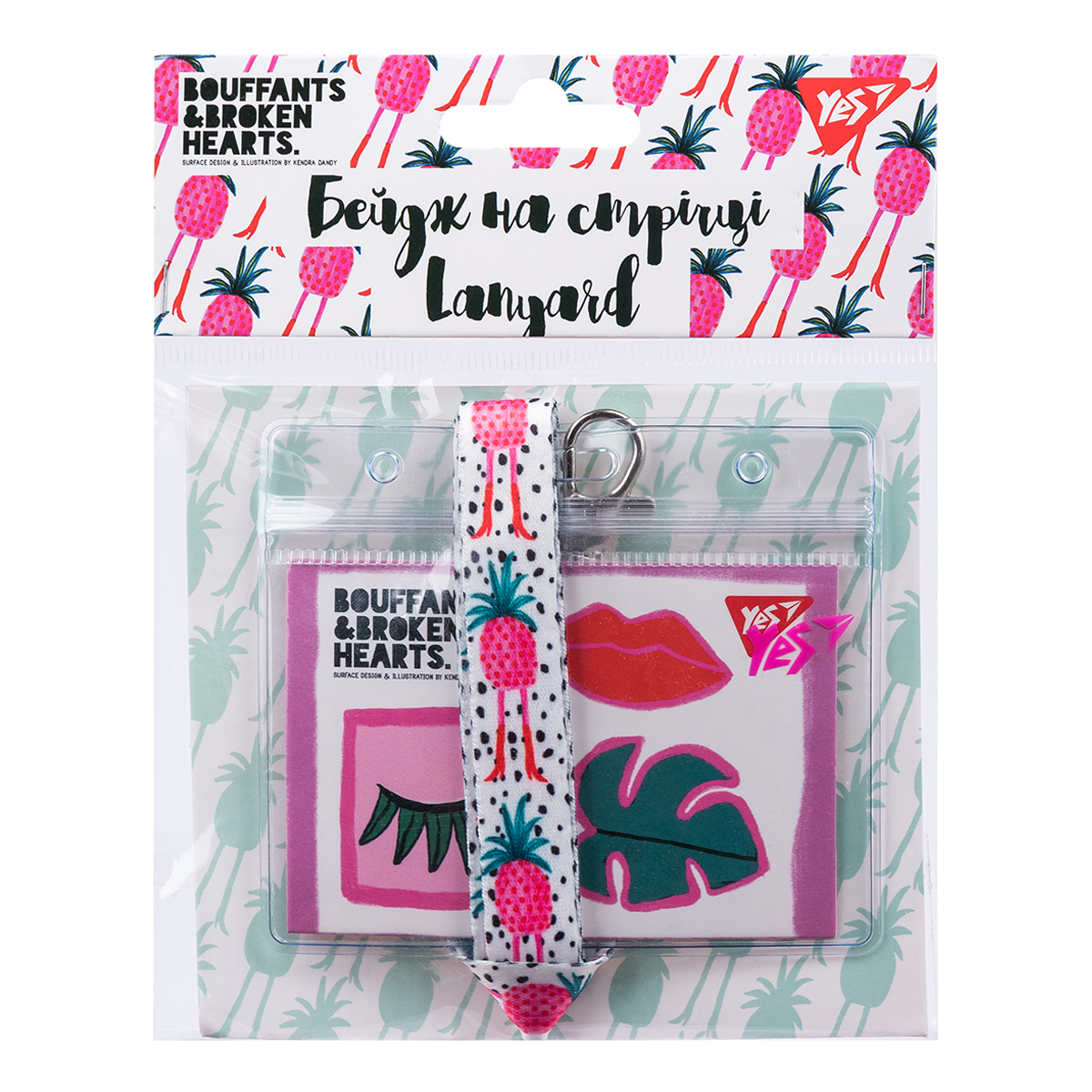 Бейдж YES на стрічці 