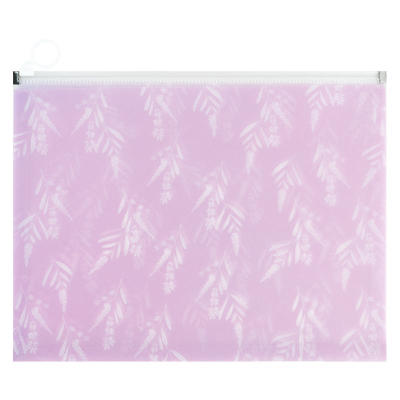 Папка на блискавці zip-lock А4+ Lavender-3, 1497-38-A