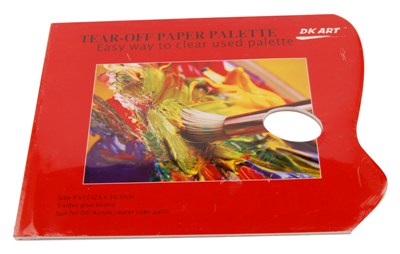 Палітра паперова універсальна, 40 листів, 80 г/м.кв.(DK19312), D.K.ART & CRAFT