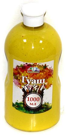 Фарба гуашева жовта 1000 мл, 343002 Гамма 