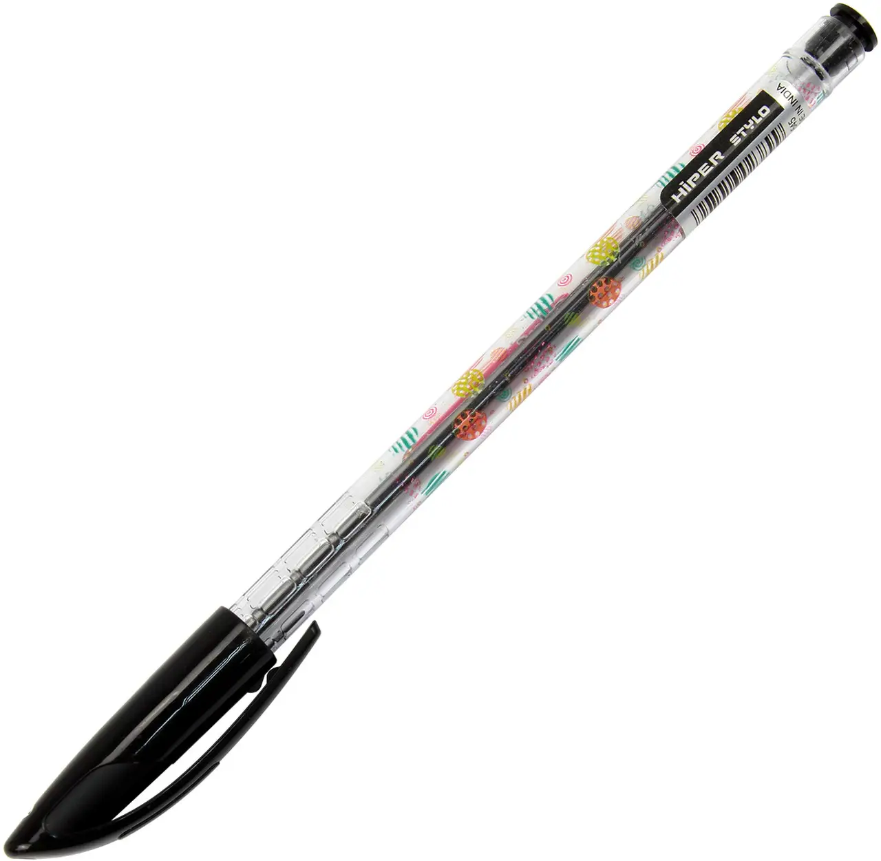 Ручка масляна Hiper Stylo 0,6 мм. чорна, HO-545