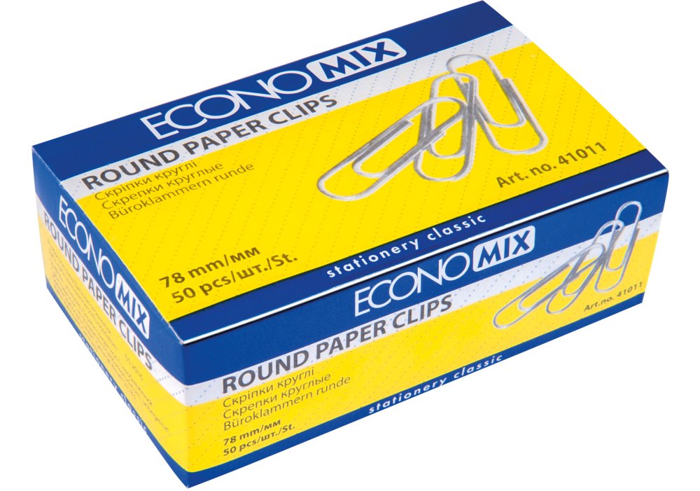 Скрiпка кругла 100 мм, 50 шт. Е41011