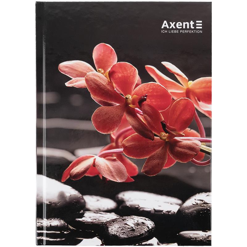 Придбати Книга записна тверда обкл. А5, 96 арк., кліт., R&B Flower