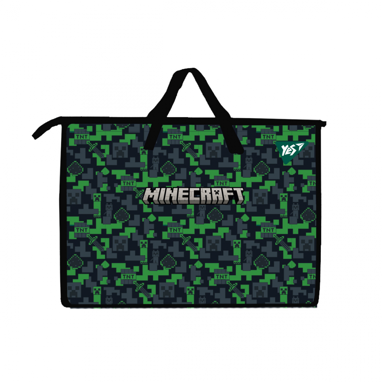Папка-портфель YES А3 з тканинними ручками Minecraft 492281