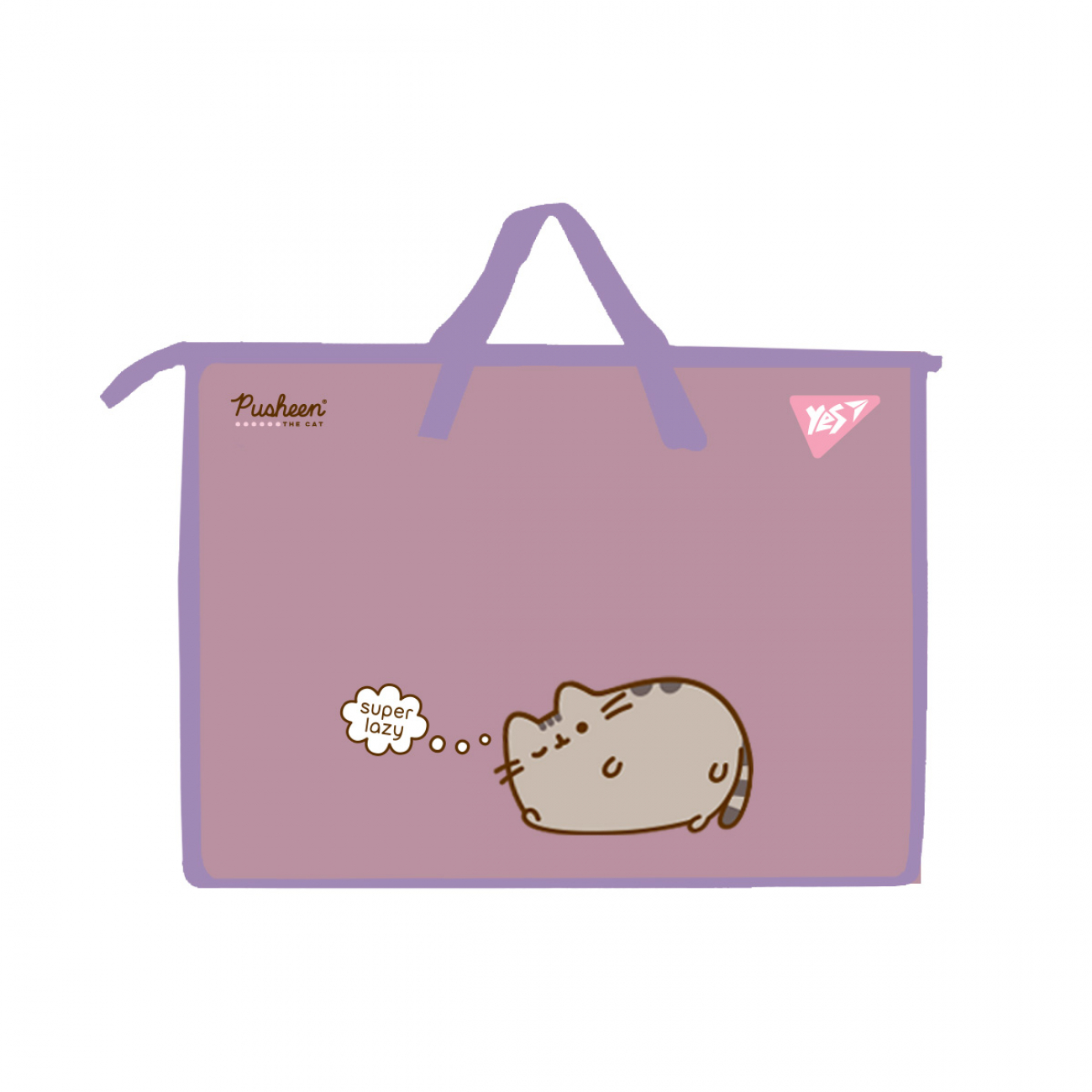  Папка-портфель YES А3 з тканинними ручками Pusheen 492280