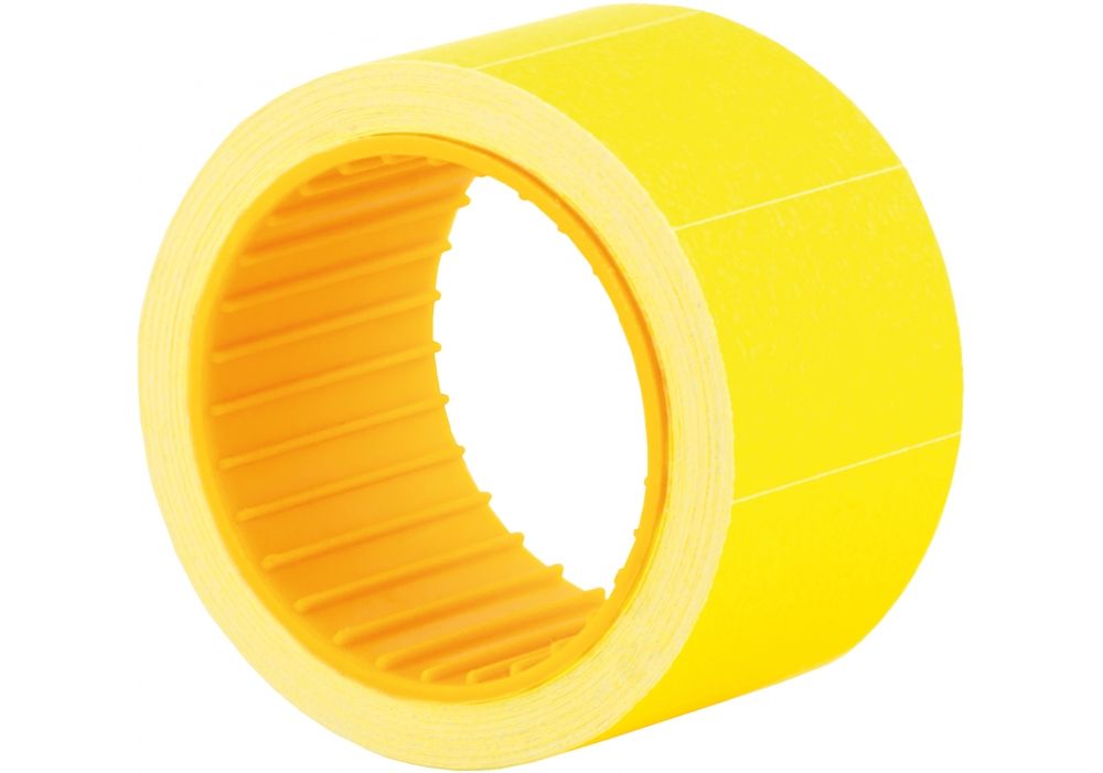 Етикетки-цінники 30х20 мм Economix, 200 шт/рул., жовті, E21308-05
