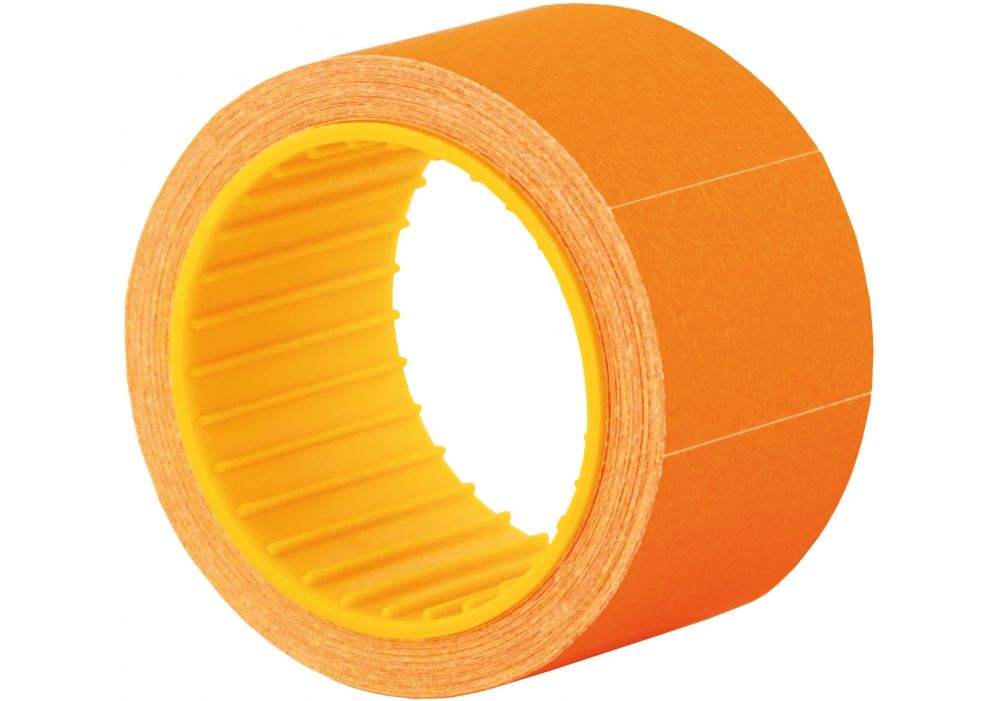 Етикетки-цінники 30х20 мм Economix, 200 шт/рул., помаранчеві, E21308-06