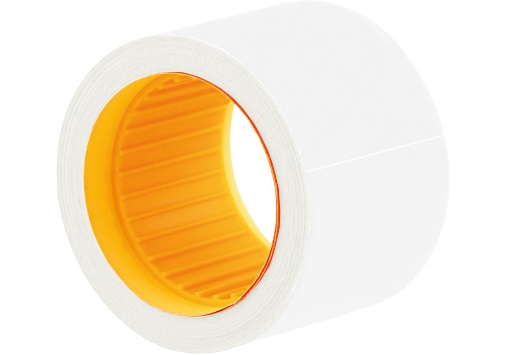 Етикетки-цінники 50х40 мм Economix, 100 шт/рул., білі, E21310-14