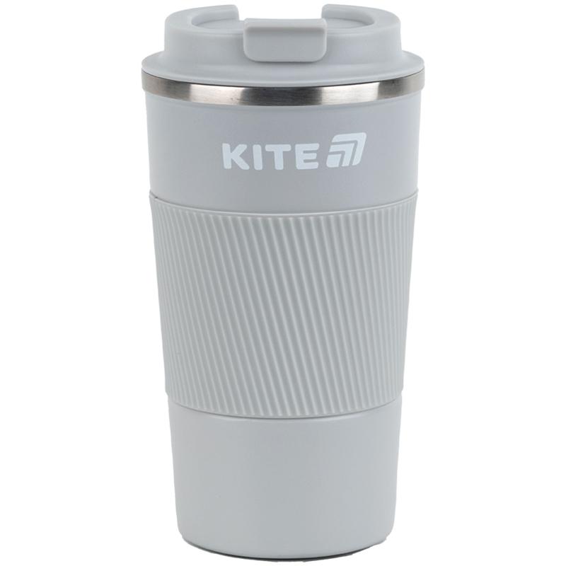 Термокружка 510 мл, сіра K25-458-1 Kite