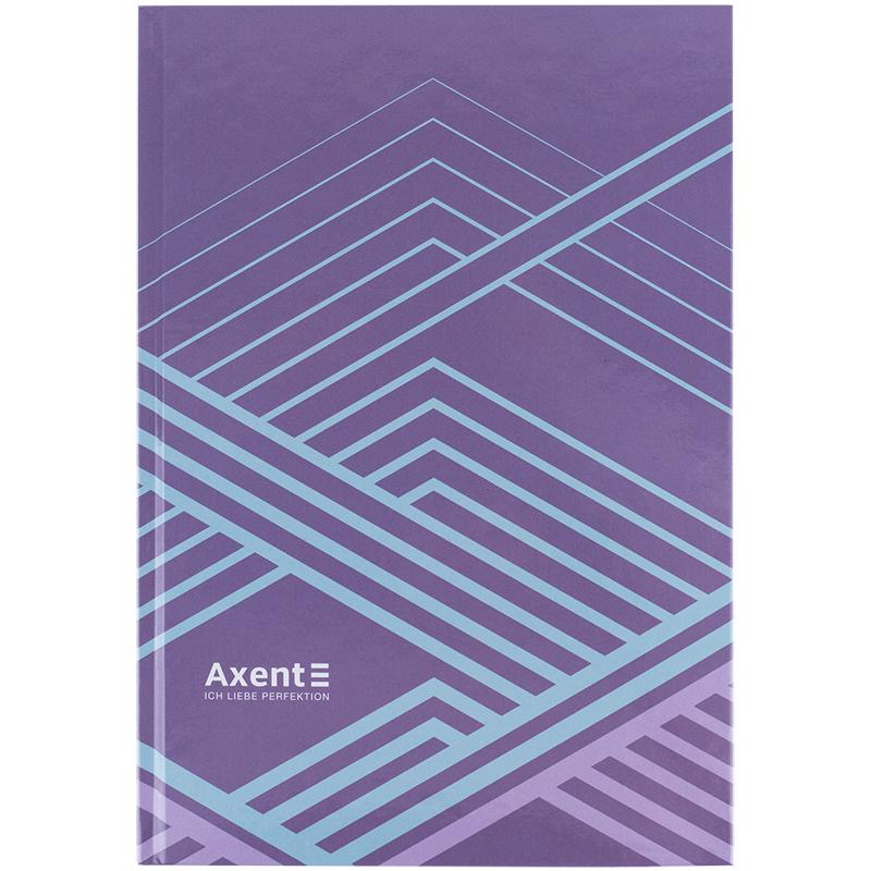 Книга записна А4  96арк., кліт., Lines, бузкова, 8422-583-A