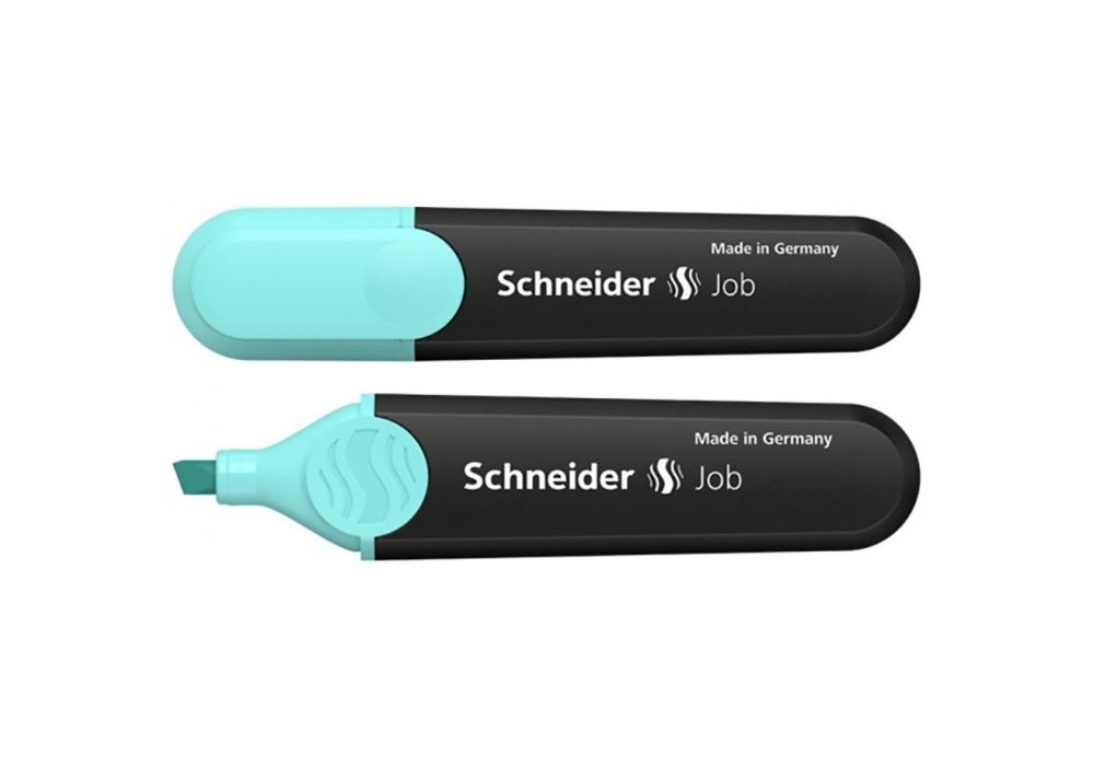 Маркер текстовий Schneider Job 150, бірюзовий, 1-4.5 мм, S1523