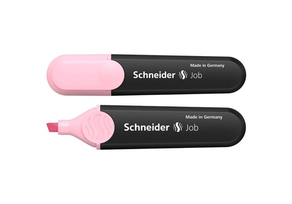 Маркер текстовий Schneider Job 150, пастельно рожевий, 1-4.5 мм, S1529
