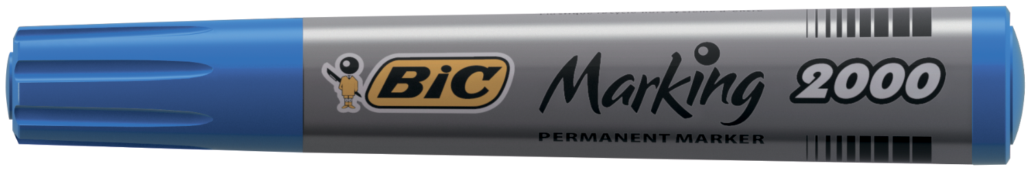 Маркер перманентний 2000, синій, bc8209143 BIC