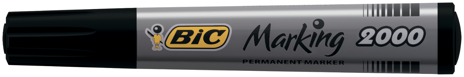 Маркер еко перманентний 2000, чорний, bc8209153 BIC
