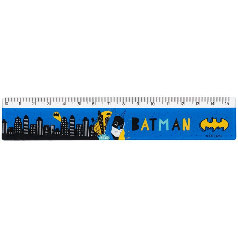 Лінійка пластикова, 15см. DC Comics DC25-090 Kite