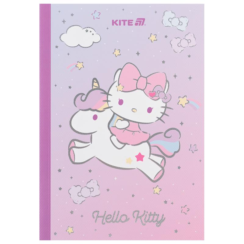 Блокнот м'яка обкл. А5, 40 арк., клітинка, Hello Kitty HK24-091-1 Kite