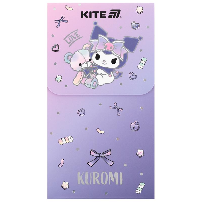 Блокнот на магніті, 60 арк., клітинка, Kuromi HK24-092-2 Kite