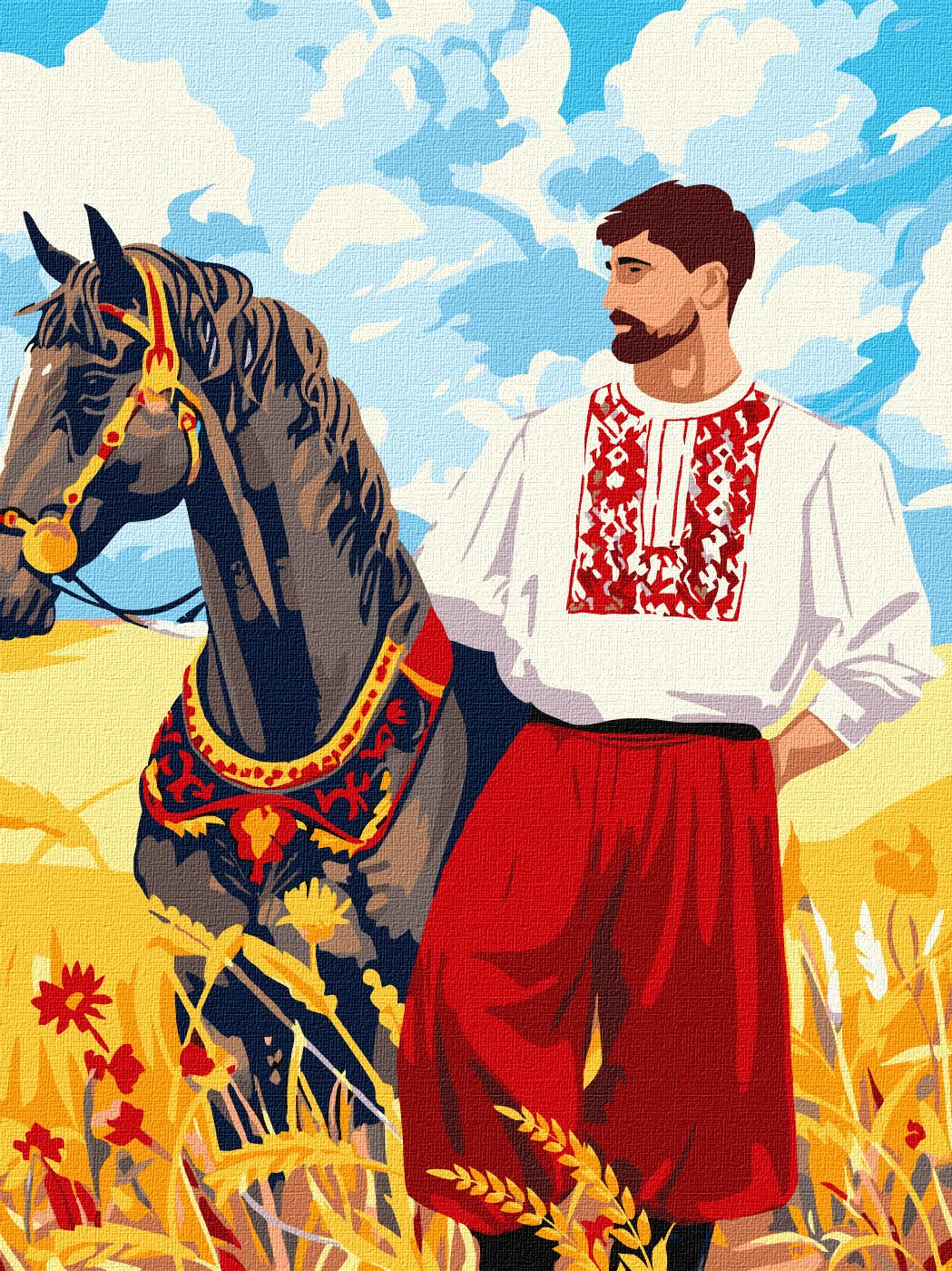 Набір для розпису по номерах 