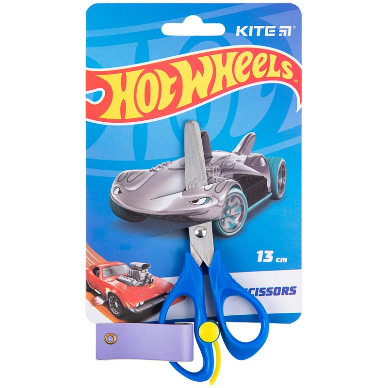 Ножиці дитячі з пружиною, 13см. Hot Wheels HW23-129 Kite