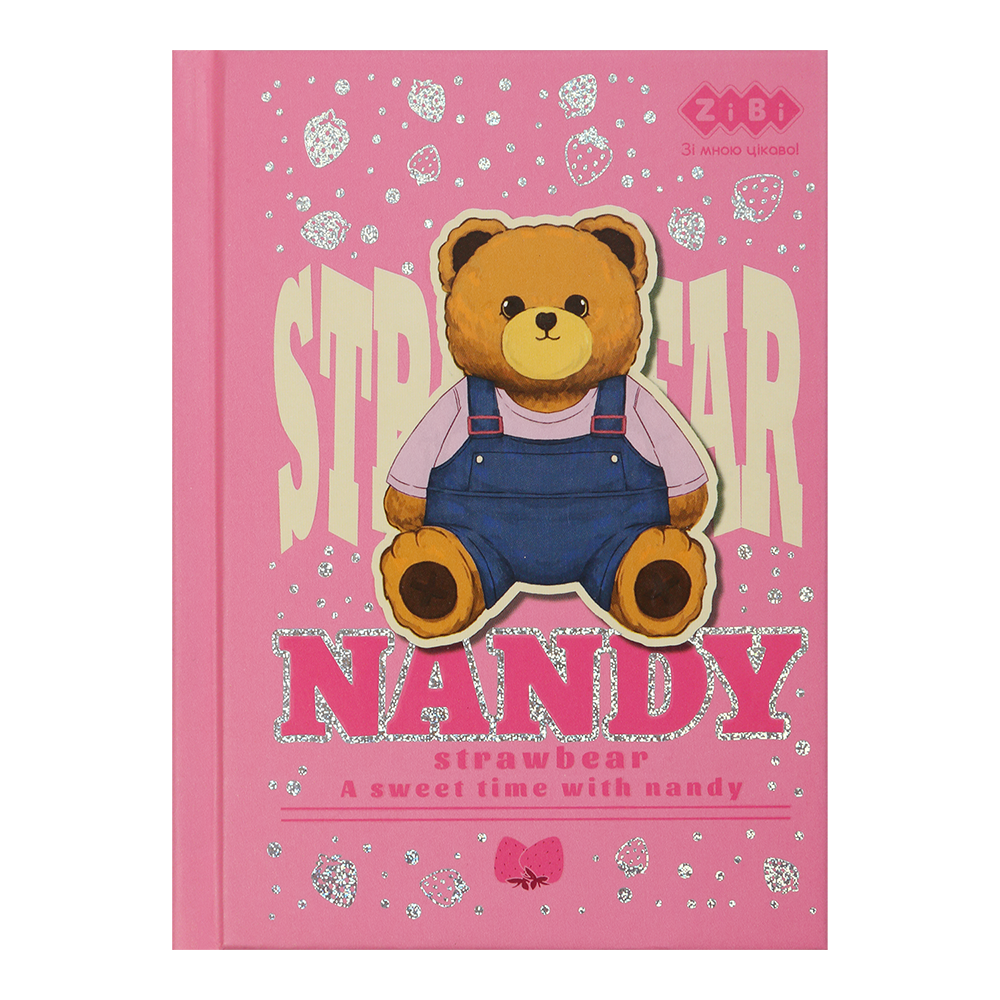 Блокнот BEAR TOY, А6, 64 арк., клітинка, тв. обл., мат. ламін.+лак, ,рожевий, KIDS Line, ZB.12721-10 Блокнот BEAR TOY, А6, 64 арк., клітинка, тв. обл., мат. ламін.+лак, ,рожевий, KIDS Line, ZB.12721-10