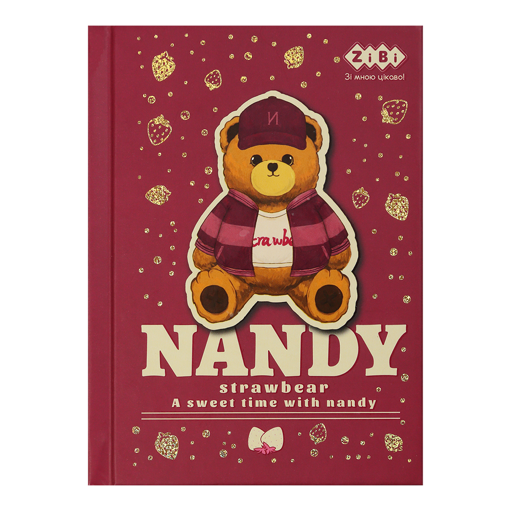 Блокнот BEAR TOY, А6, 64 арк., клітинка, тв. обл., мат. ламін.+лак,бордовий, KIDS Line, ZB.12721-13 Блокнот BEAR TOY, А6, 64 арк., клітинка, тв. обл., мат. ламін.+лак,бордовий, KIDS Line, ZB.12721-13
